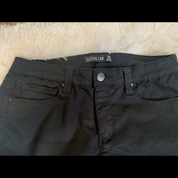 Design Lab Black Jeans Size 29 - Picture 2 of 2